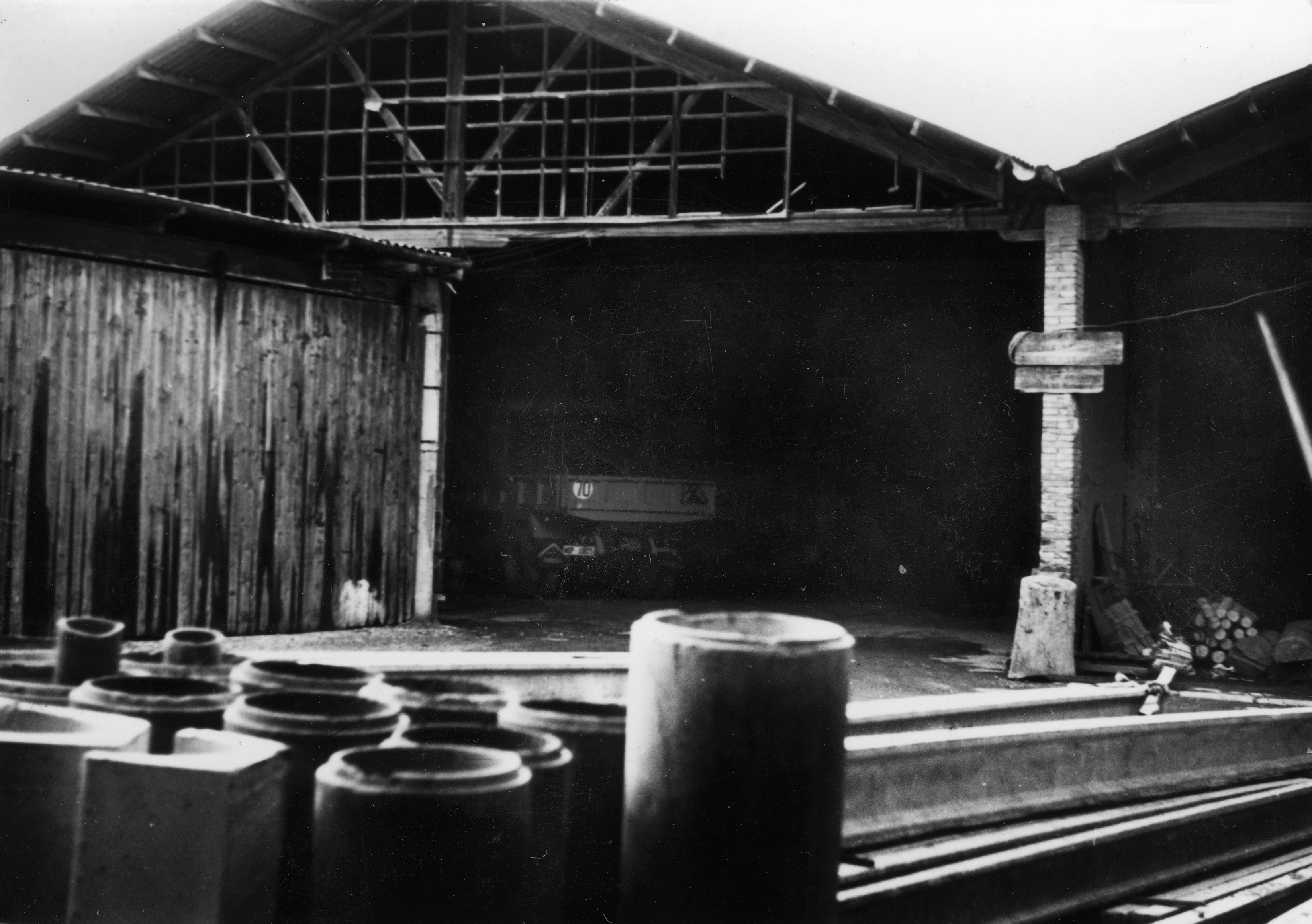 El pàrquing fa uns quants anys